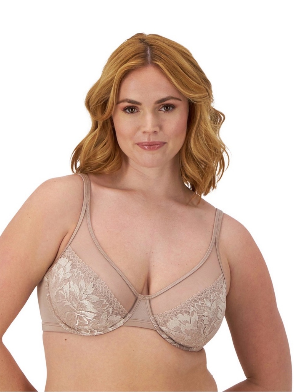 Bali Women's One Smooth U® Lace Minimizer Bra